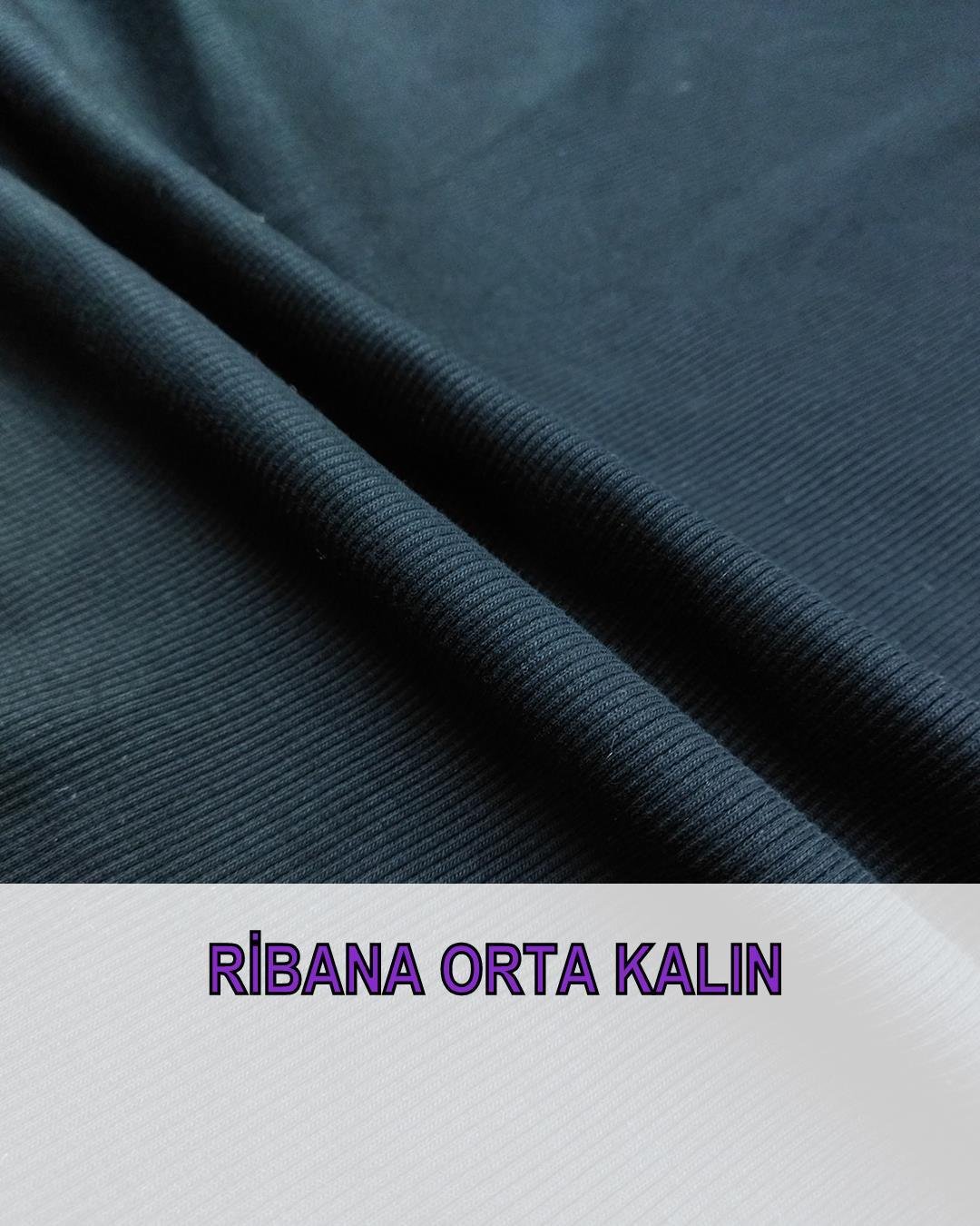 Siyah Renkte Ribana En: 110 