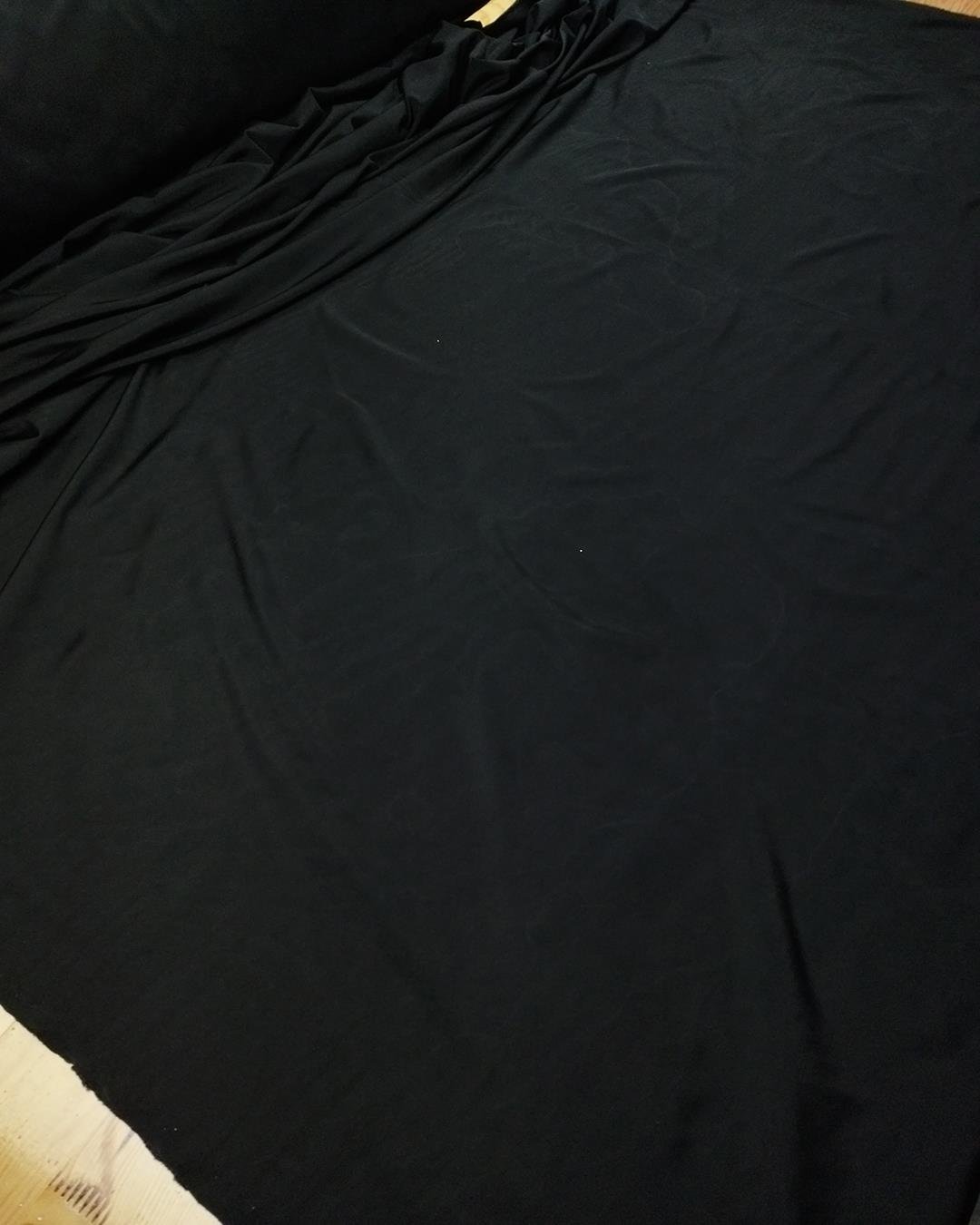 Siyah Tok Kumlu Jarse (En 135 cm x Boy 285 cm)