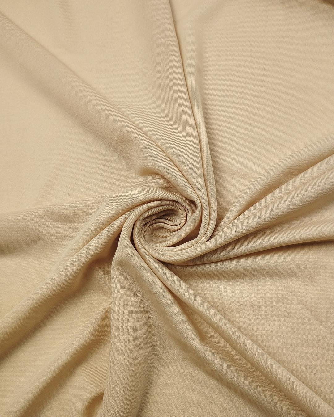 Sütlü Kahve Renkte Denye Jarse (En  150 cm x Boy  320 cm)