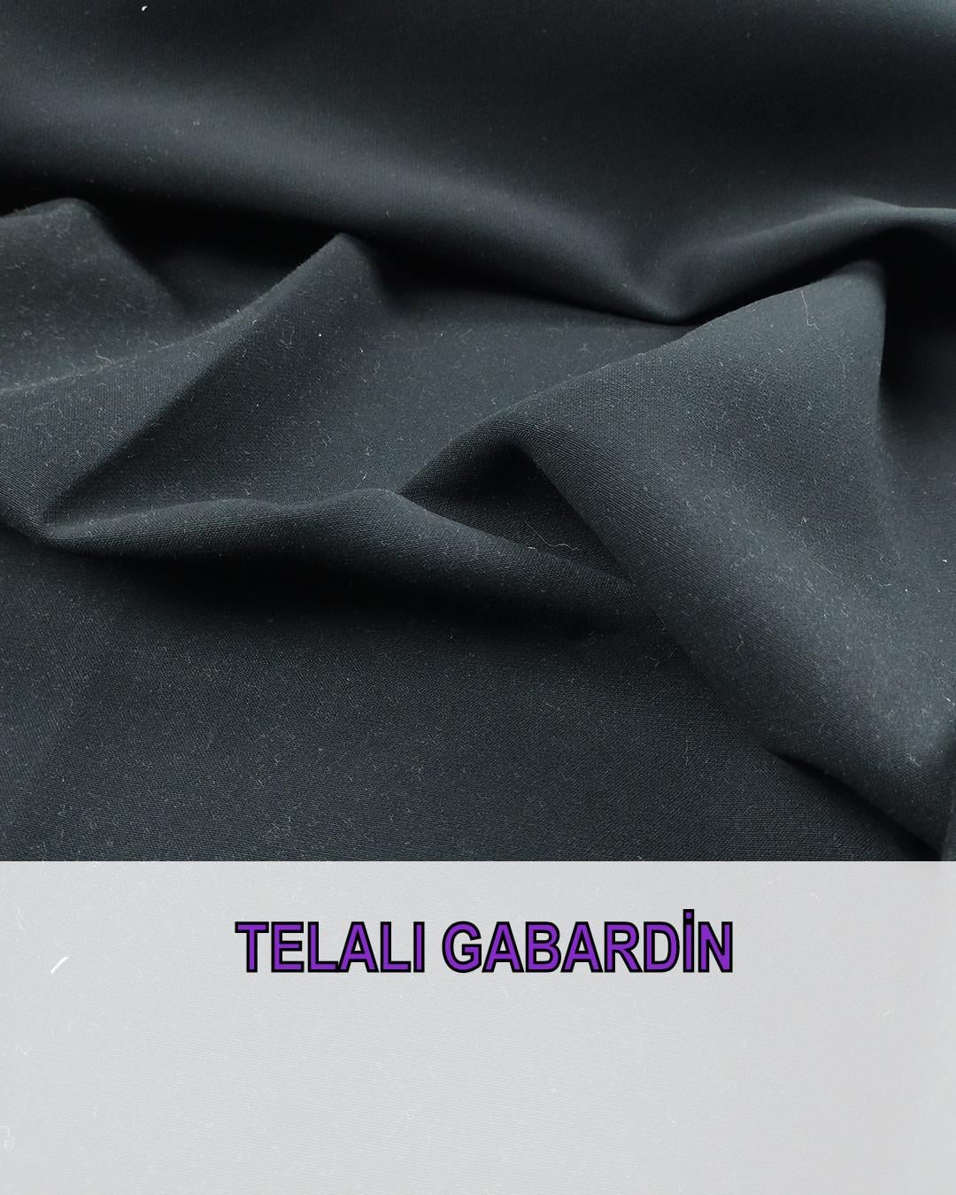 TELALI Gabardin Siyah Renkte En: 140 