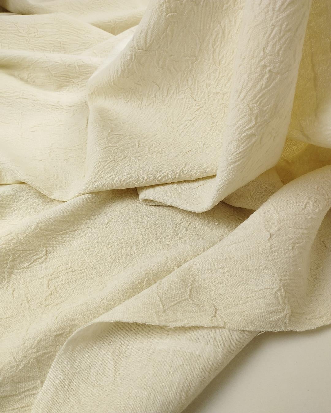 TELALI Krem Renkte Dokuma (En  140 cm x Boy  280 cm)