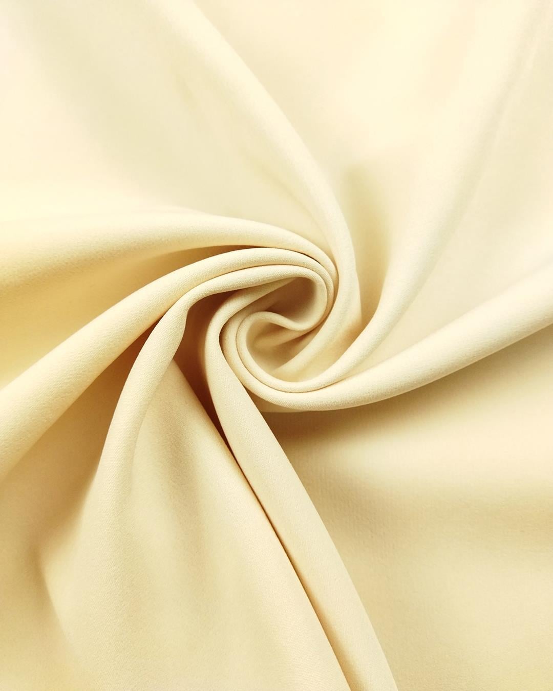 TELALI Krep Krem Renkte (En 130 cm x Boy 95 cm)