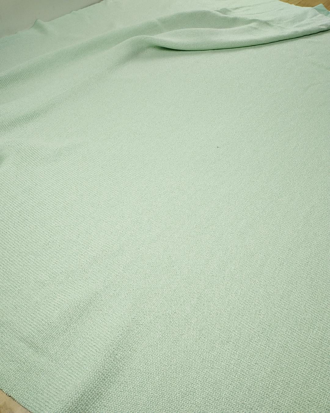 Triko Örme Yumuşak Hafif Parlak Mint Yeşili Renkte (En 130 cm x Boy 130 cm)