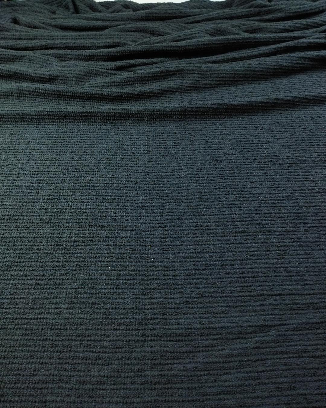 Tüvit Benzeri Dokuma Küllü Siyah Renkte (En 140 cm x Boy 200 cm)