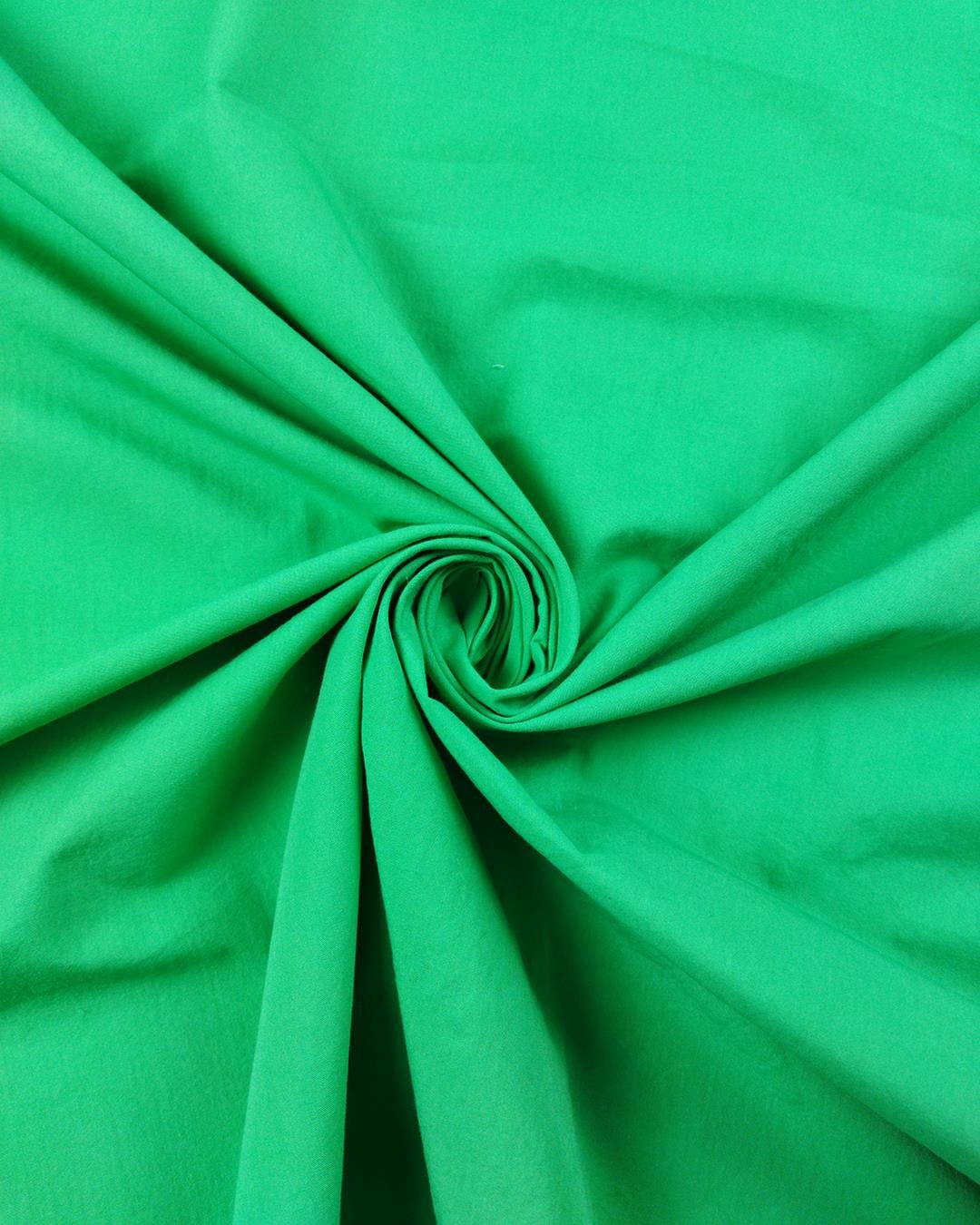Yeşil Renkte Poplin Dokuma (En  150 cm x Boy  240 cm)
