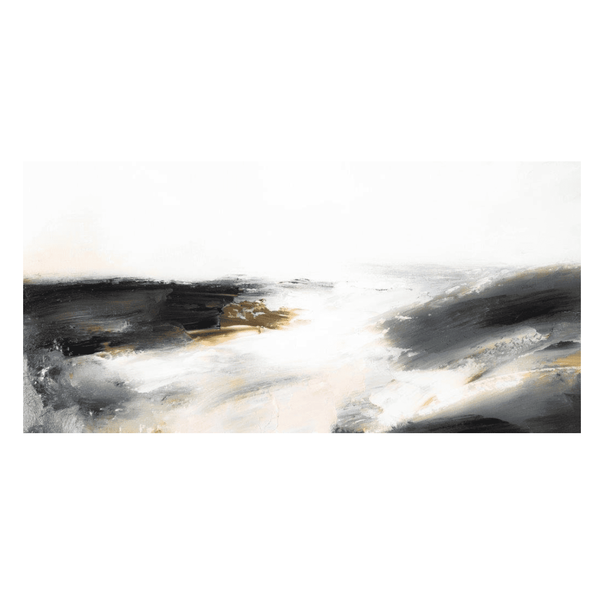 Abstract Black Cloud Yağlı Boya Dokulu TabloYağlı Boya Dokulu Soyut TablolarTablolife