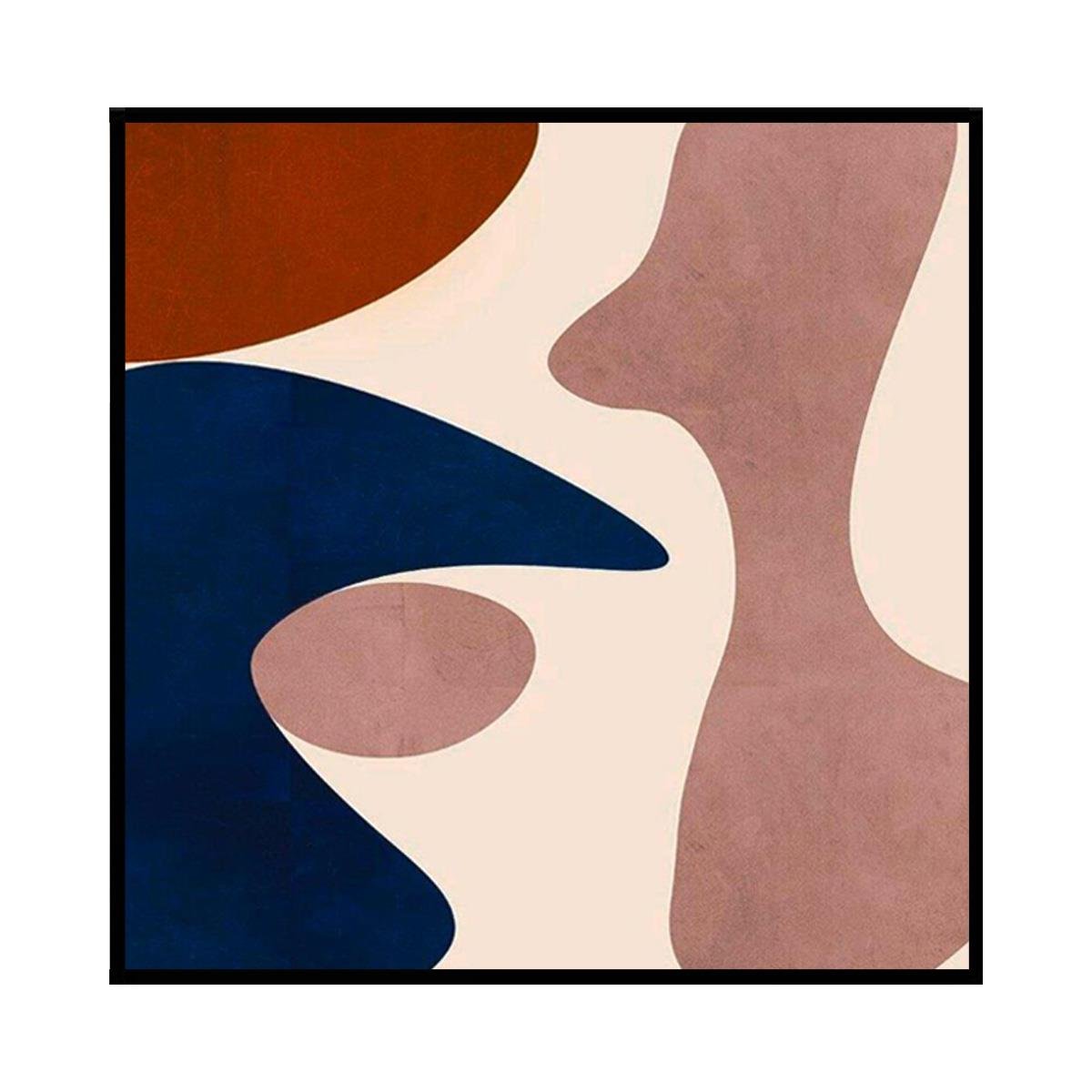 Abstract Shapes Yağlı Boya Dokulu TabloYağlı Boya Dokulu Soyut TablolarTablolife