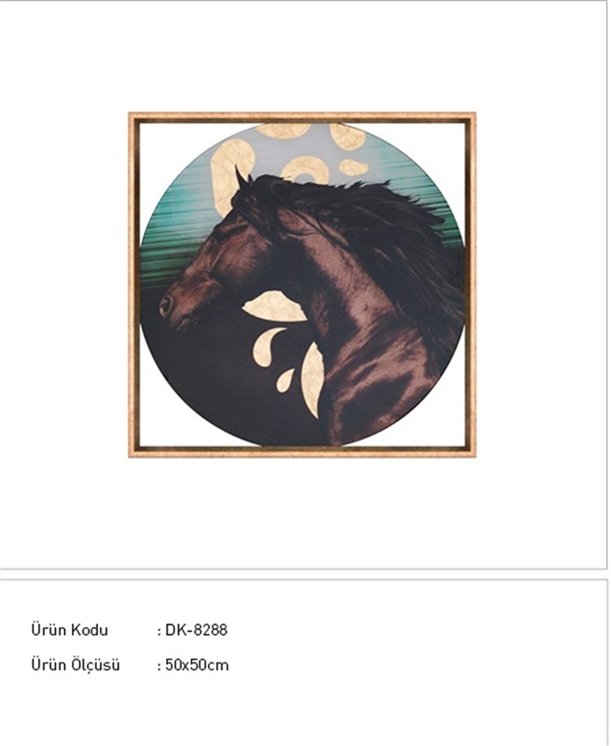 Atlar - Cam Üzeri İşleme Tablo