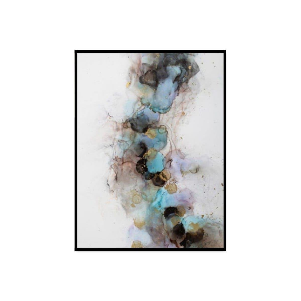 Bambola Yağlı Boya Dokulu TabloYağlı Boya Dokulu Soyut TablolarTablolife.com