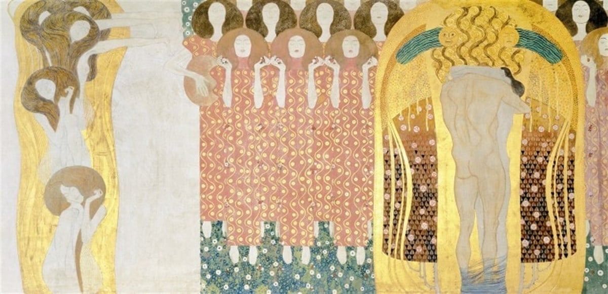 Beethoven Frizi - Kanvas Tablo