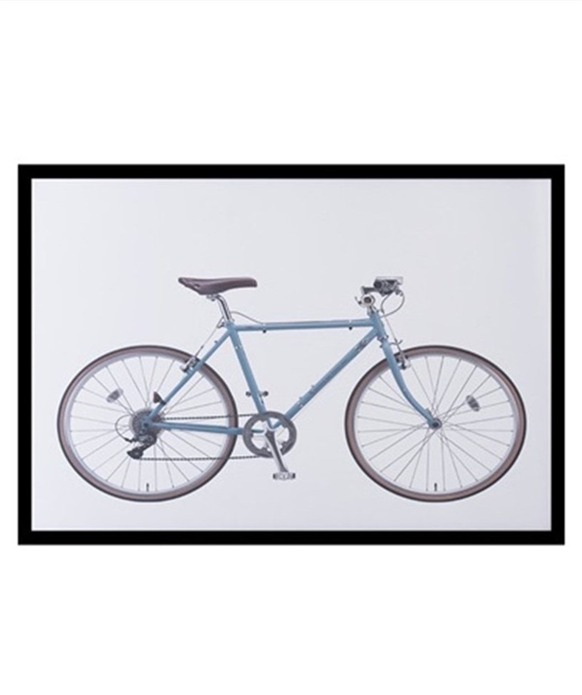 Bisiklet Çerçeveli PosterPosterlerTablolife.com