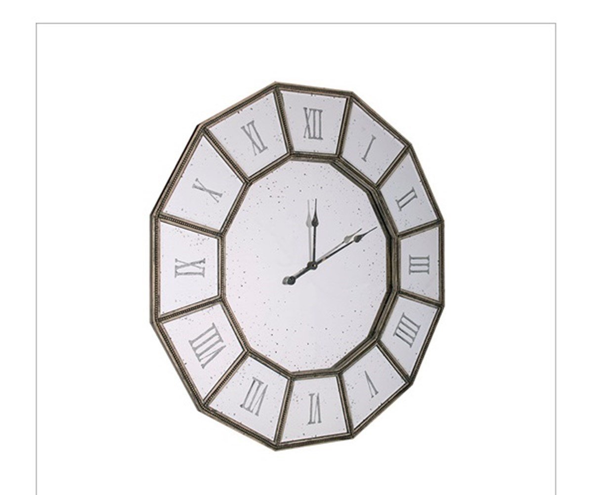 Boston Serisi 4 - Aynalı Duvar SaatiDuvar SaatleriTablolife.com