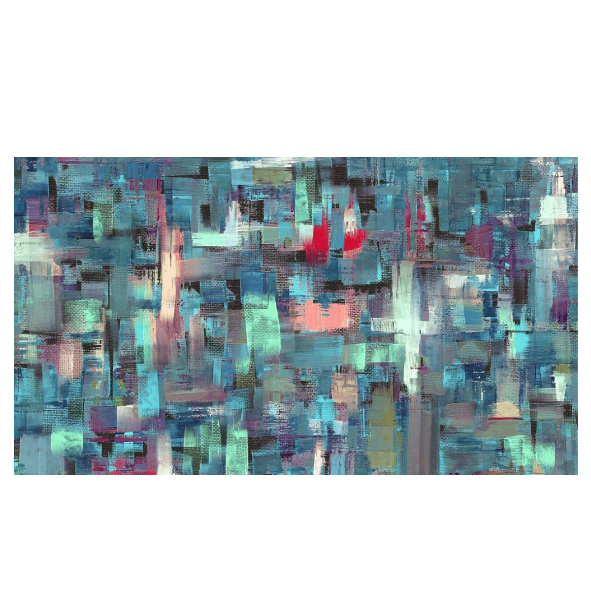 Bright Transitions Yağlı Boya Dokulu TabloYağlı Boya Dokulu Soyut TablolarTablolife