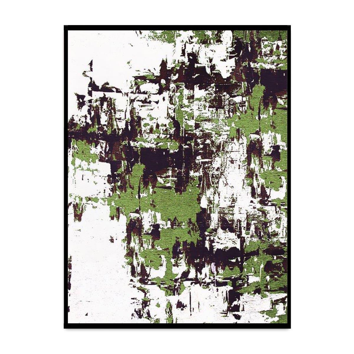 Brown Green Mess Yağlı Boya Dokulu TabloYağlı Boya Dokulu Soyut TablolarTablolife