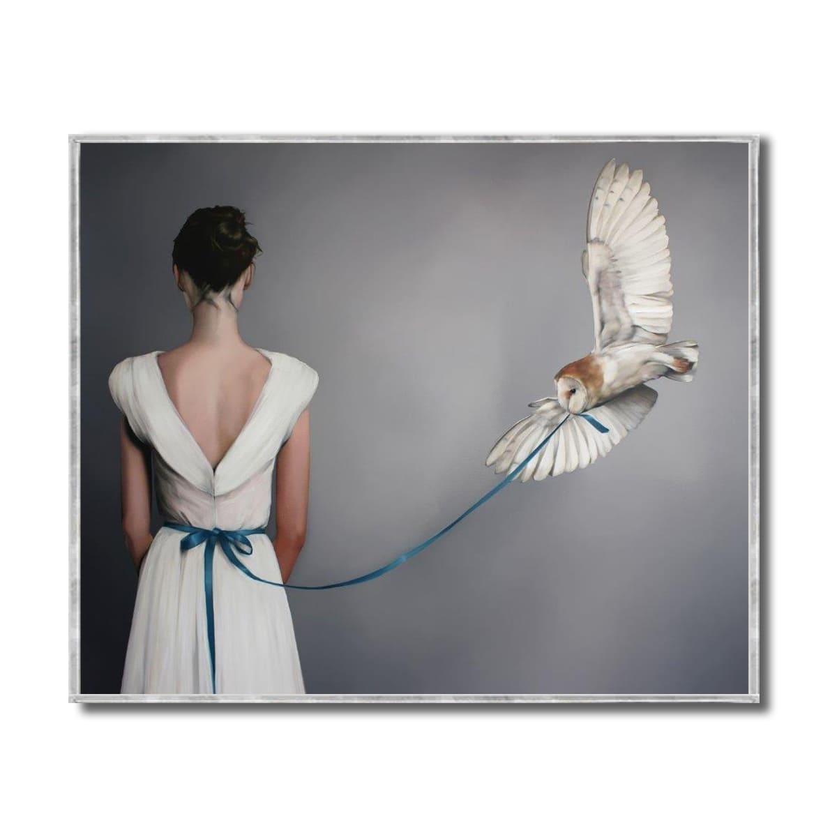 Captive Woman Yağlı Boya Dokulu TabloYağlı Boya Dokulu Kadın Temalı TablolarTablolife