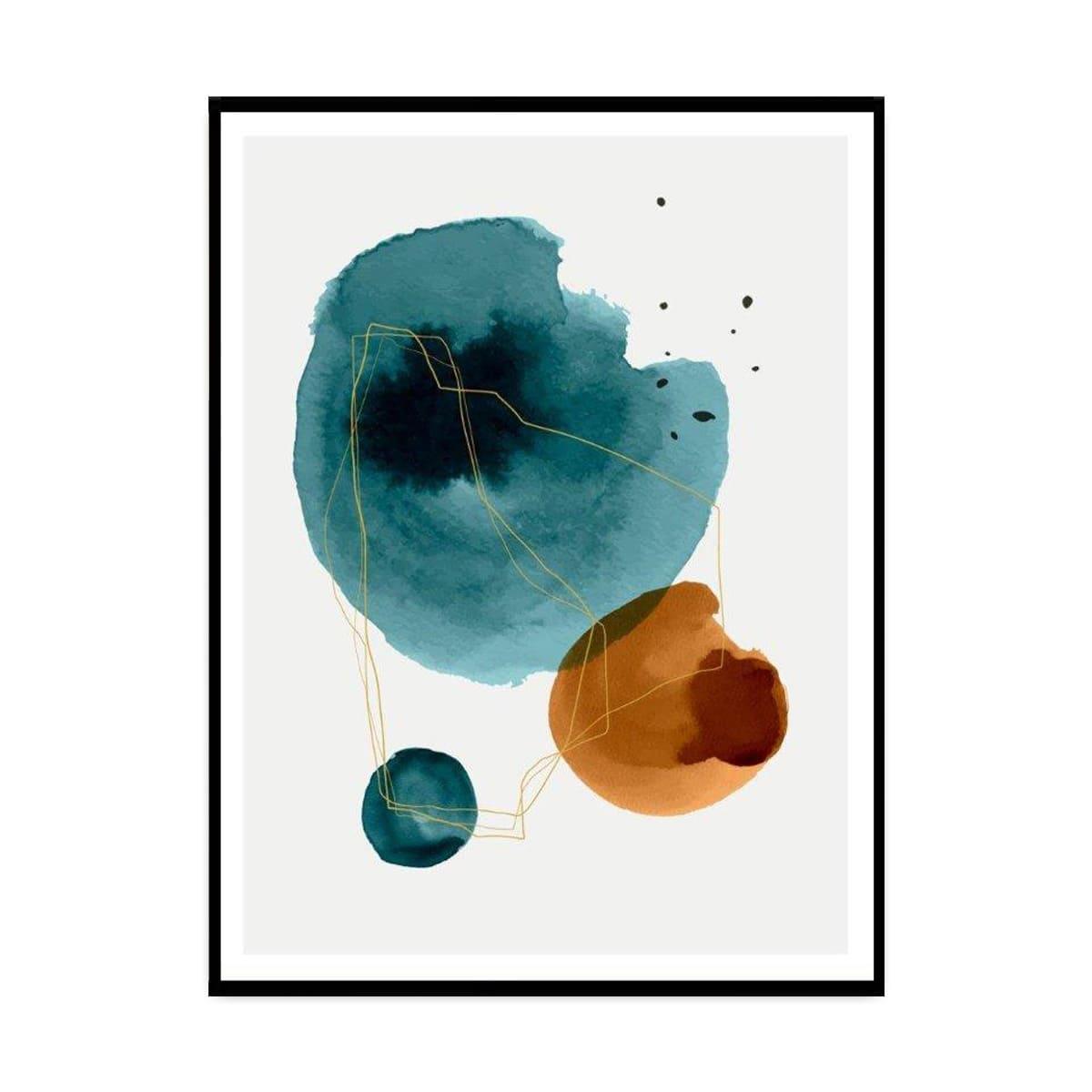 Carbun Üçlü Set Yağlı Boya Dokulu TabloYağlı Boya Dokulu Soyut TablolarTablolife