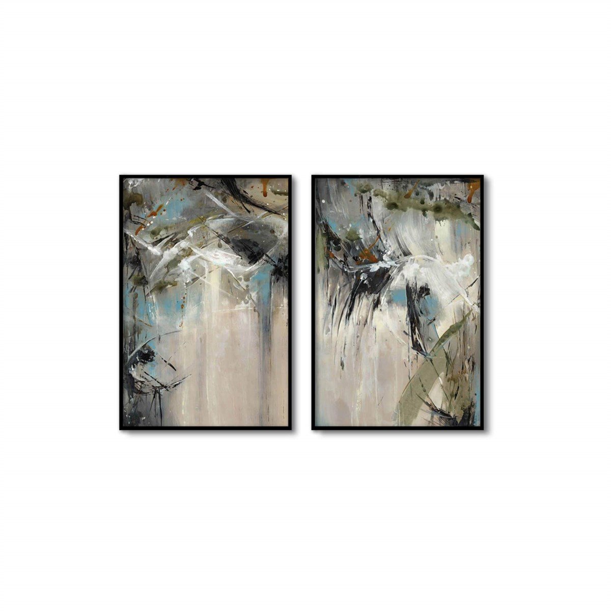 Circles Of Hell - Yağlı Boya Dokulu TabloYağlı Boya Dokulu Soyut TablolarTablolife.com