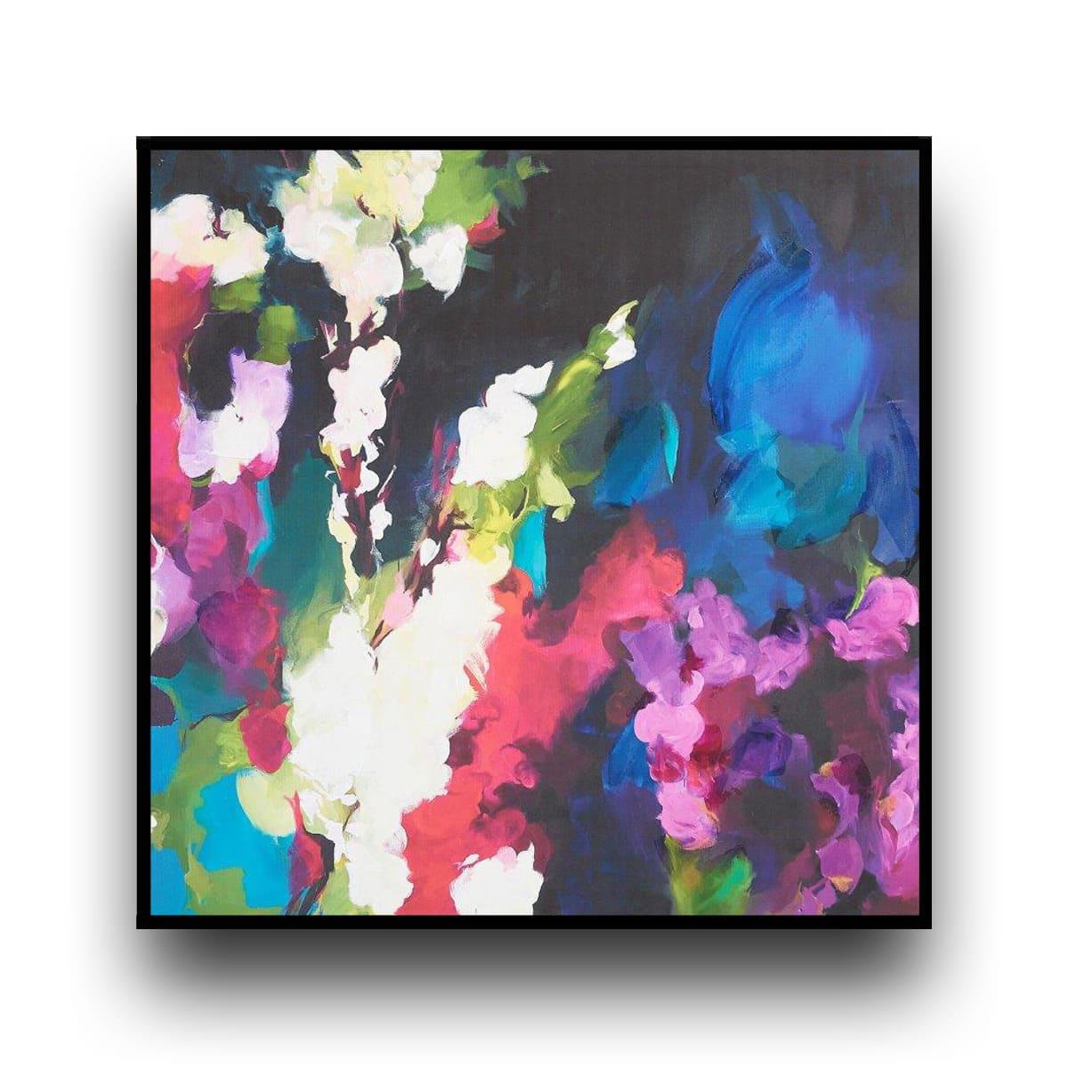 Colourful Darkness Yağlı Boya Dokulu TabloYağlı Boya Dokulu Manzara TablolarıTablolife