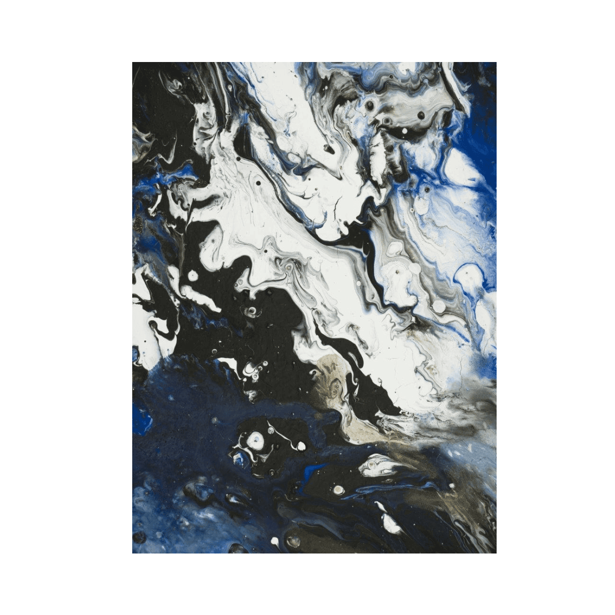 Dark Abundance Yağlı Boya Dokulu TabloYağlı Boya Dokulu Soyut TablolarTablolife