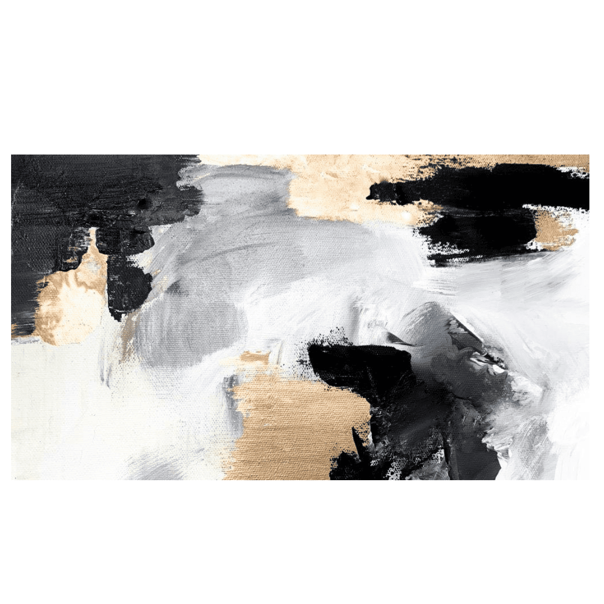 Dark Strokes Yağlı Boya Dokulu TabloYağlı Boya Dokulu Soyut TablolarTablolife