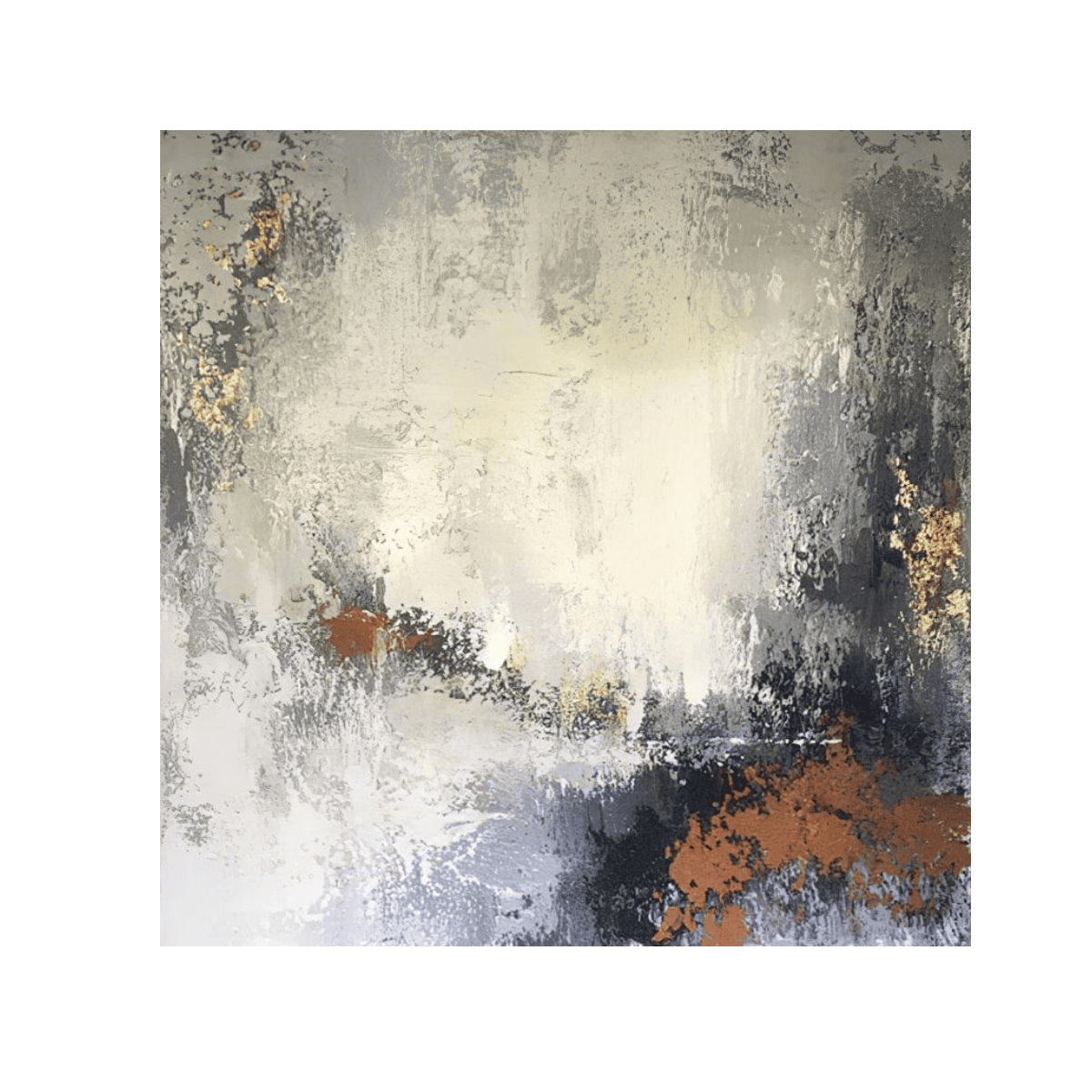 Deep Light Yağlı Boya Dokulu TabloYağlı Boya Dokulu Soyut TablolarTablolife