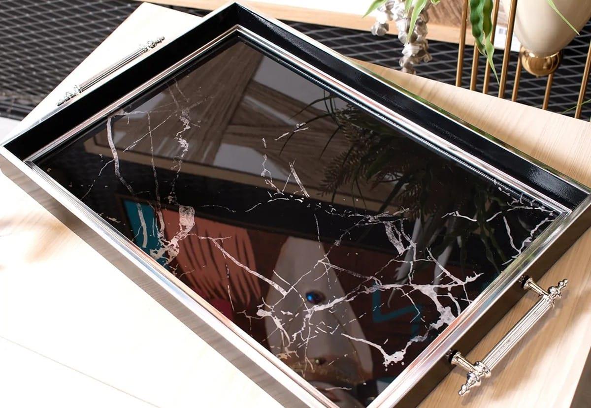 Dekoratif Lüks Sunum TepsisiTepsilerTablolife.com