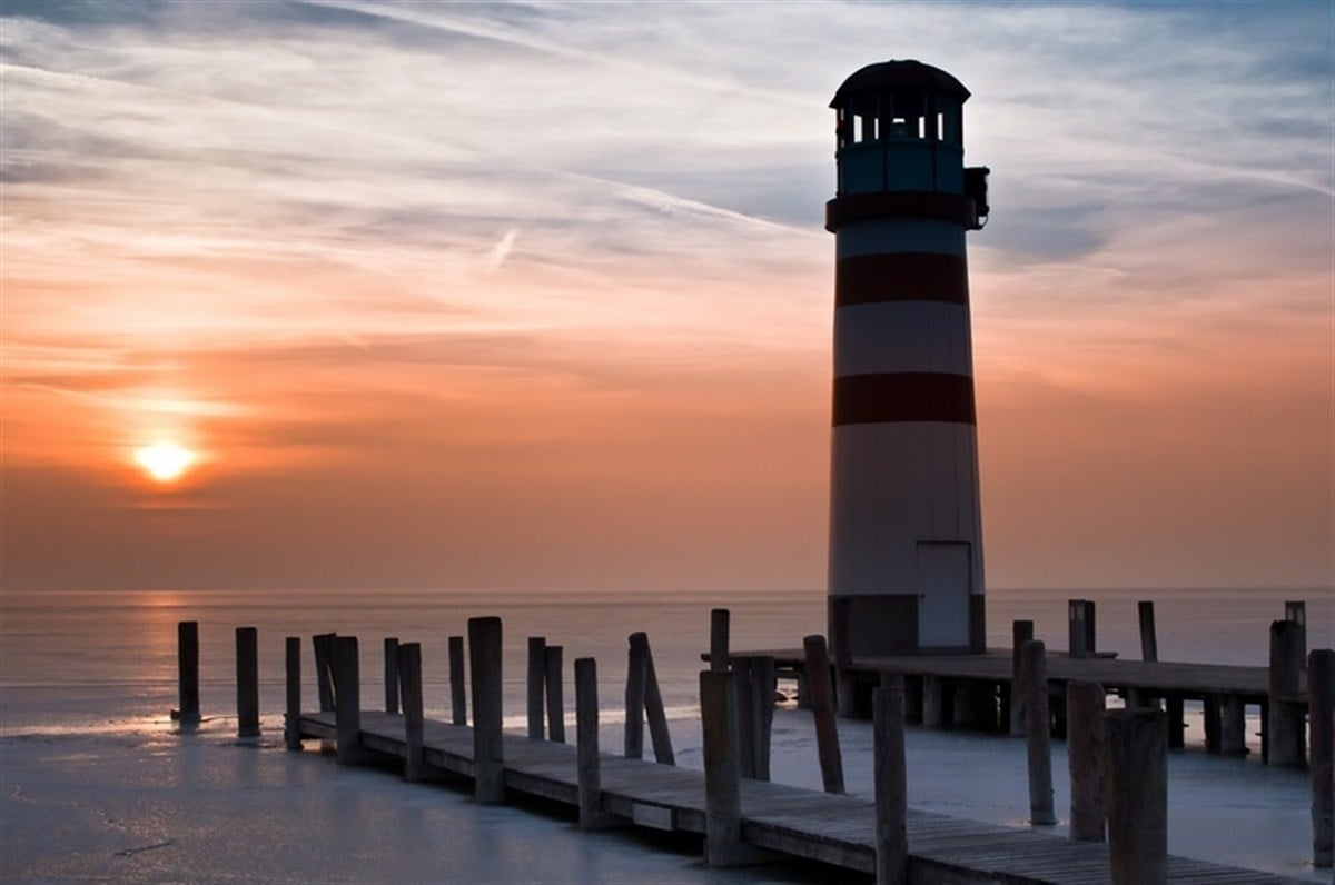 Deniz Feneri - Kanvas Tablo