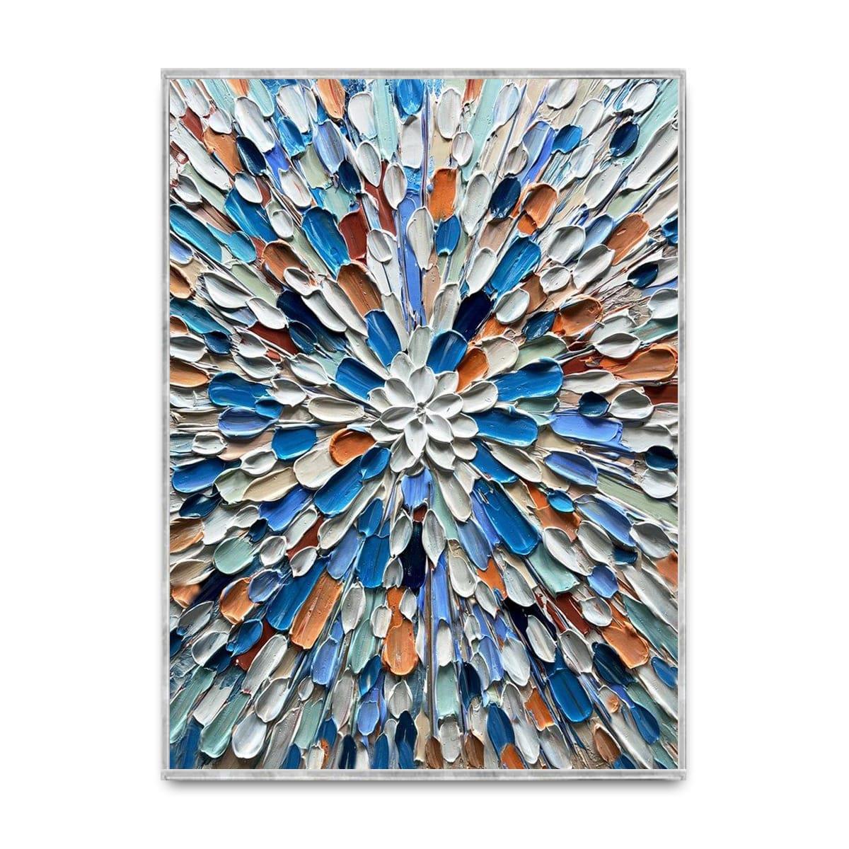 Derinlerdeki Beyaz 3D Yoğun Yağlı Boya Tablo3D Yoğun Yağlı Boya TablolarTablolife