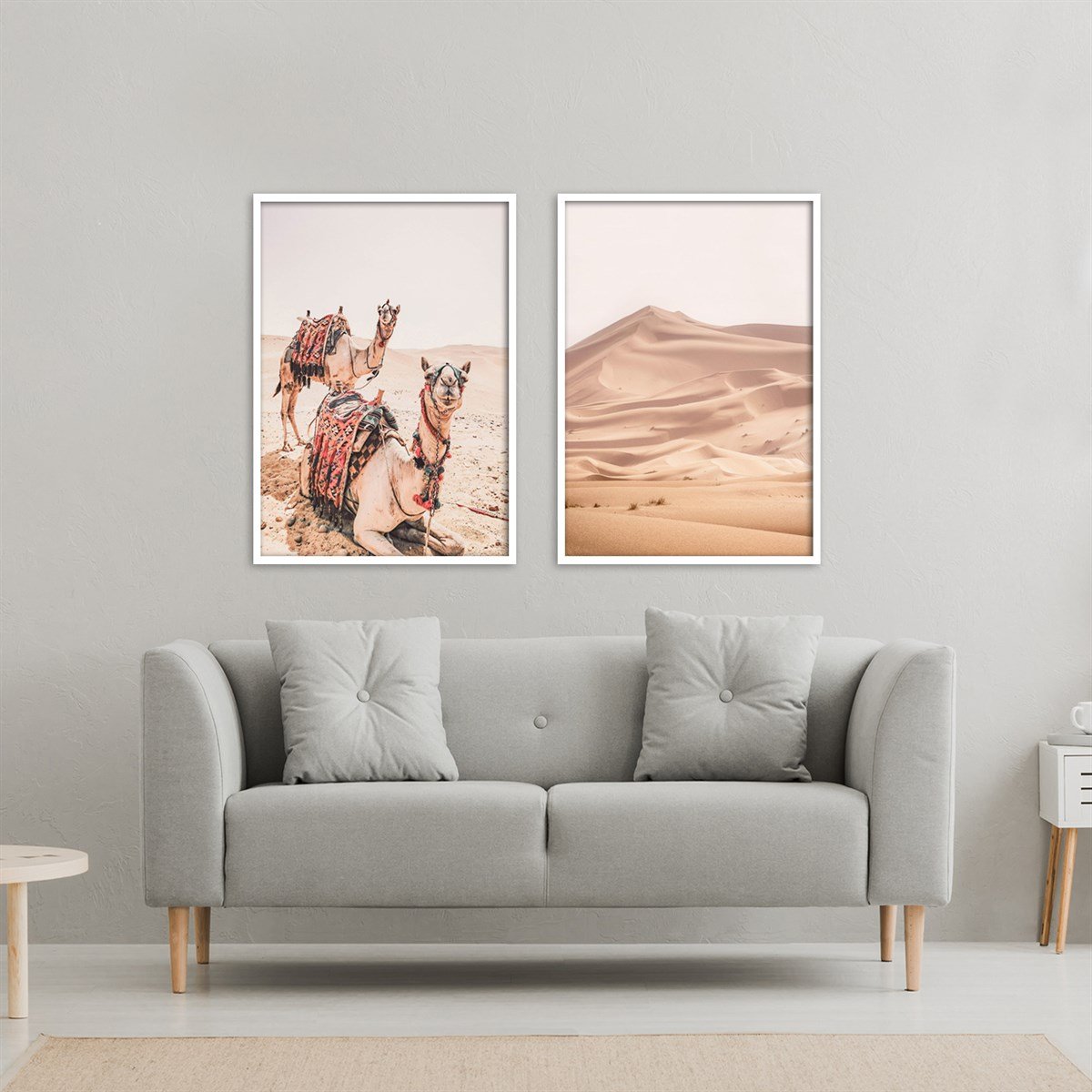 Desert Çerçeveli Poster SetiPosterlerTablolife.com