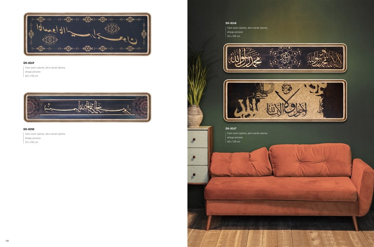 Dini 3 - Cam Üzeri İşleme Tablo