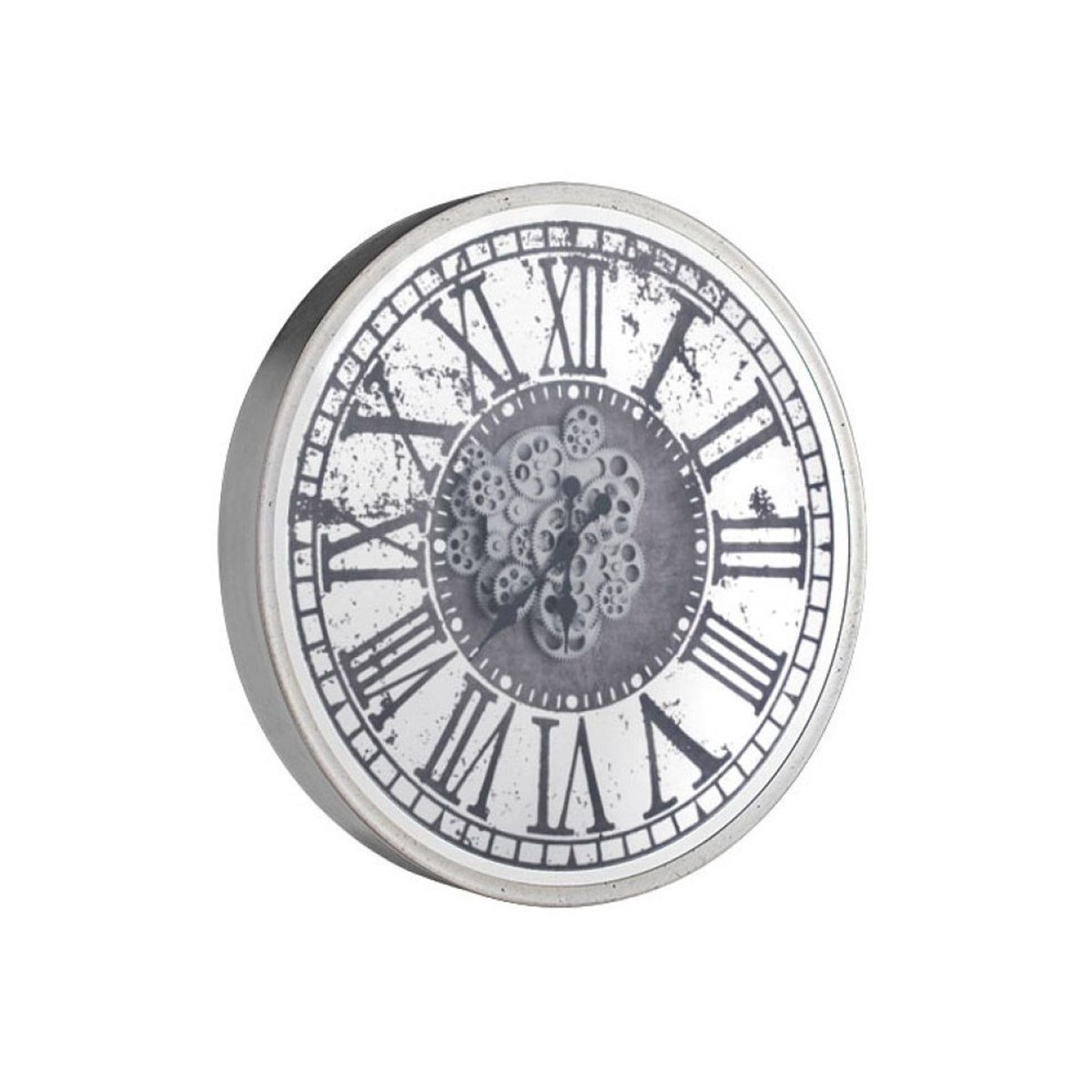 Duvar Saati Gümüş Çarklı
