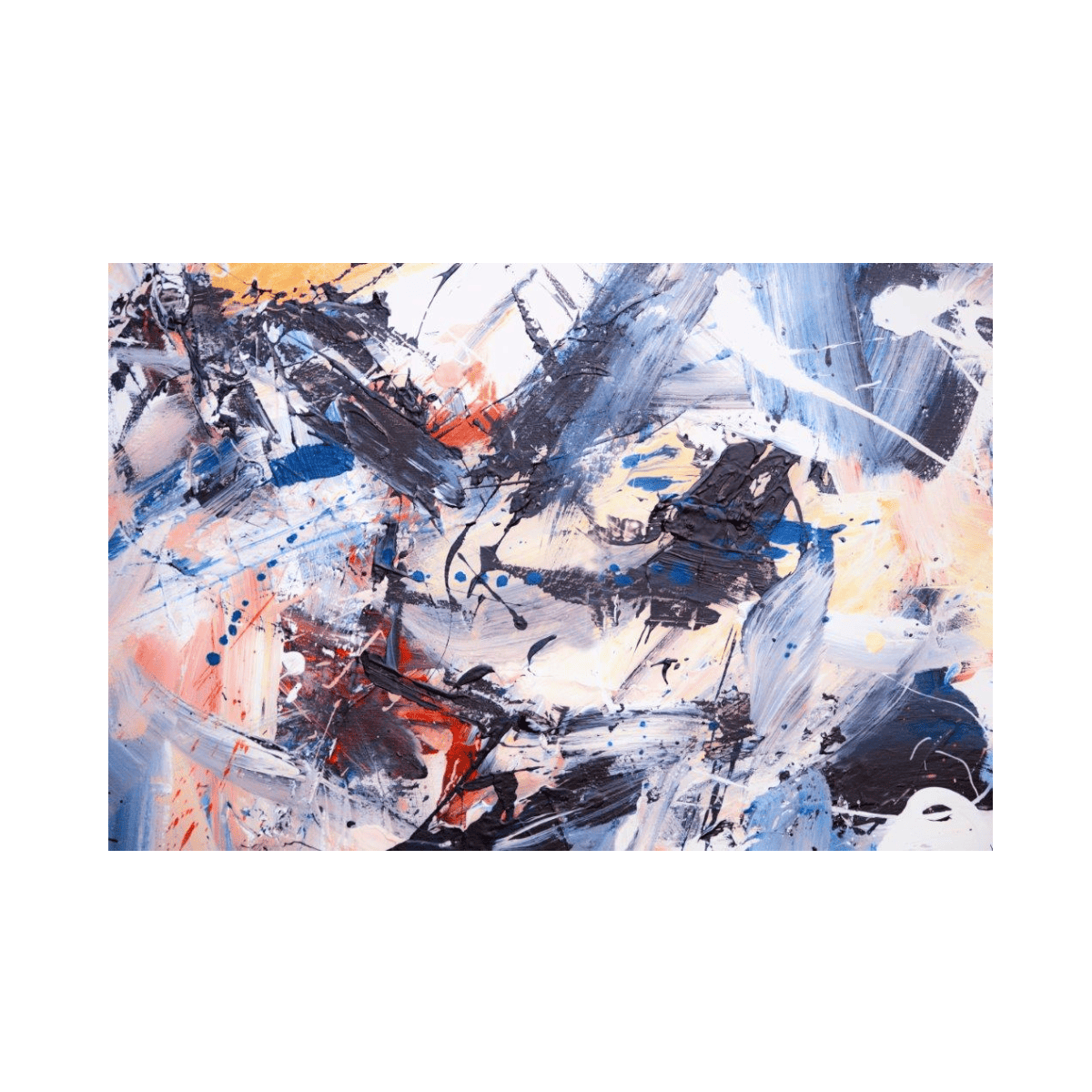 Free Brush Yağlı Boya Dokulu TabloYağlı Boya Dokulu Soyut TablolarTablolife