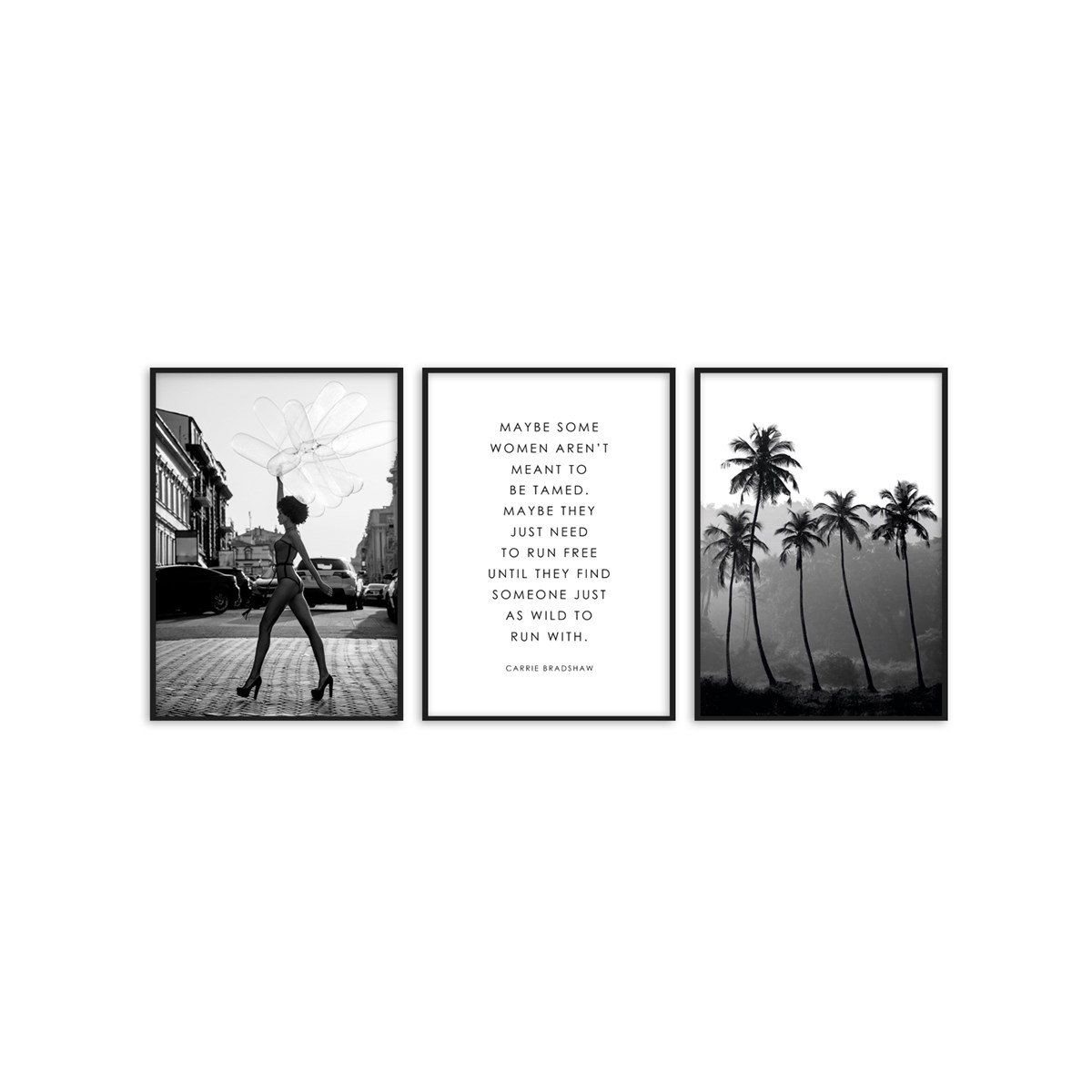 Free Çerçeveli Poster SetiPosterlerTablolife.com