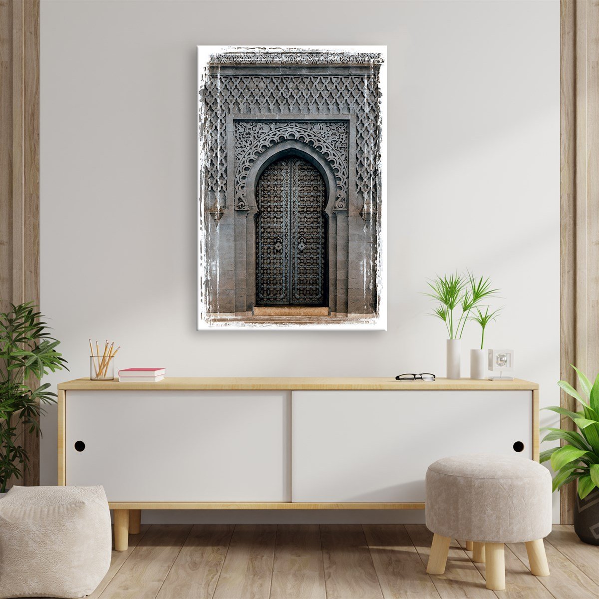 Gizemli Kapı Kanvas TabloObjeTablolife.com