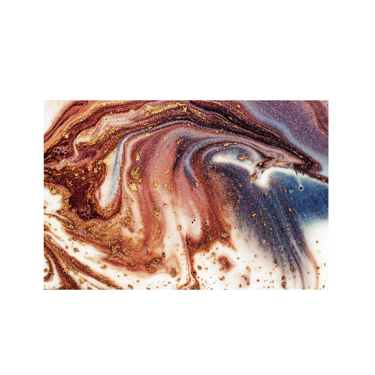 Gold Current Yağlı Boya Dokulu TabloYağlı Boya Dokulu Soyut TablolarTablolife