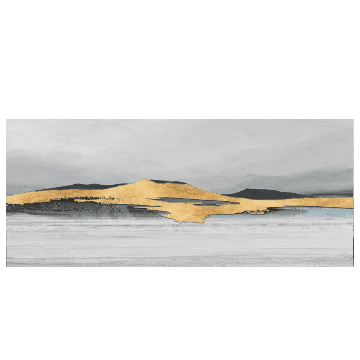 Gold Pass Yağlı Boya Dokulu TabloYağlı Boya Dokulu Soyut TablolarTablolife