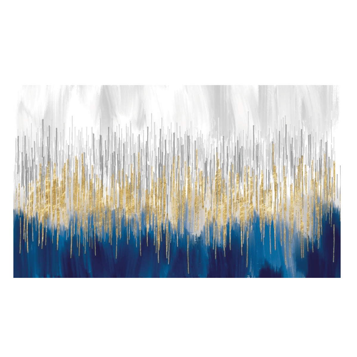 Gold Ritim Yağlı Boya Dokulu TabloYağlı Boya Dokulu Soyut TablolarTablolife