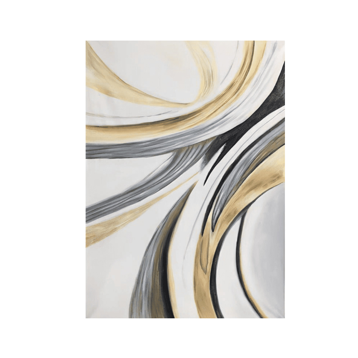 Graceful Transition Yağlı Boya Dokulu TabloYağlı Boya Dokulu Soyut TablolarTablolife