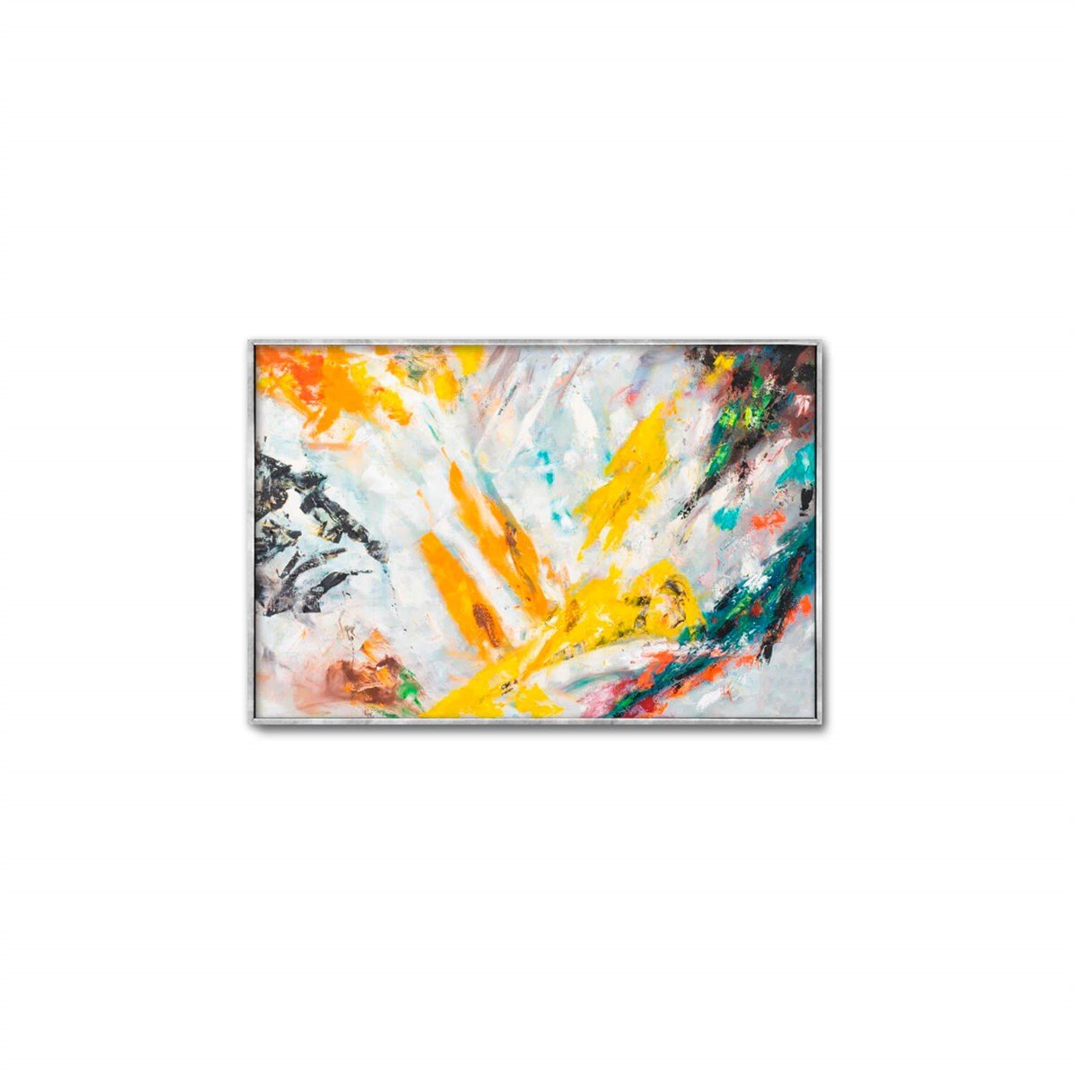 Hidden Faces - Yağlı Boya Dokulu TabloYağlı Boya Dokulu Soyut TablolarTablolife.com