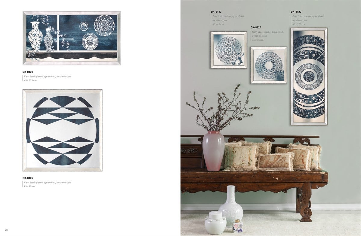 Horizon - Ayna Çerçeveli Tablo