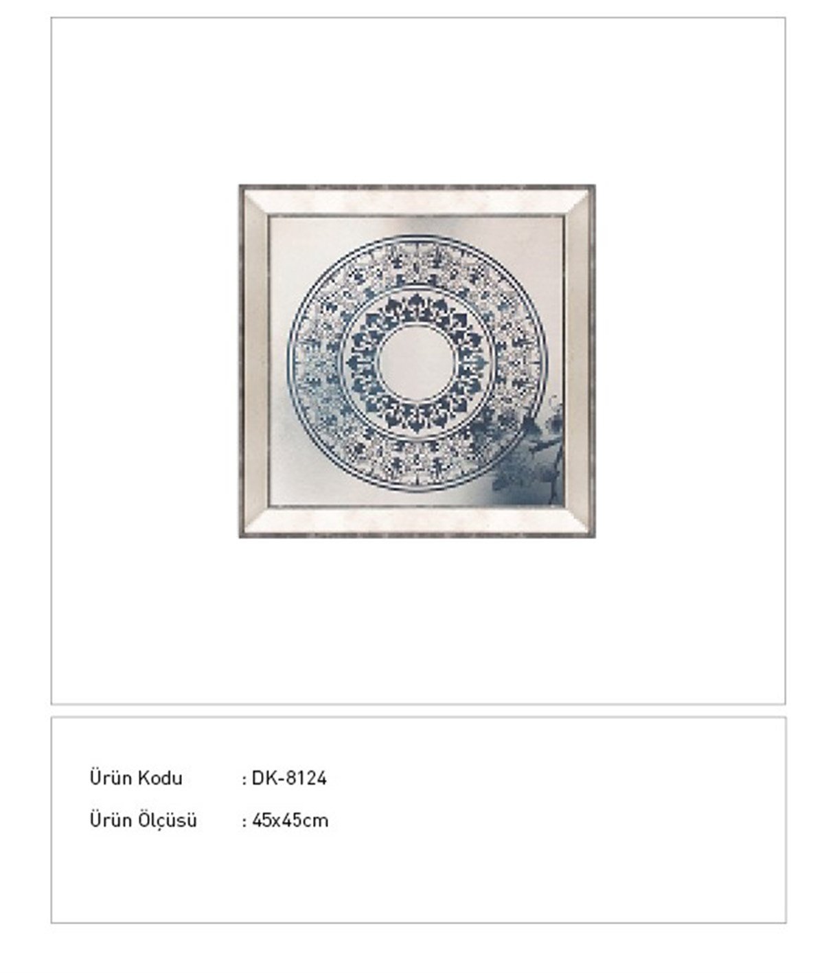 Horizon - Ayna Çerçeveli Tablo