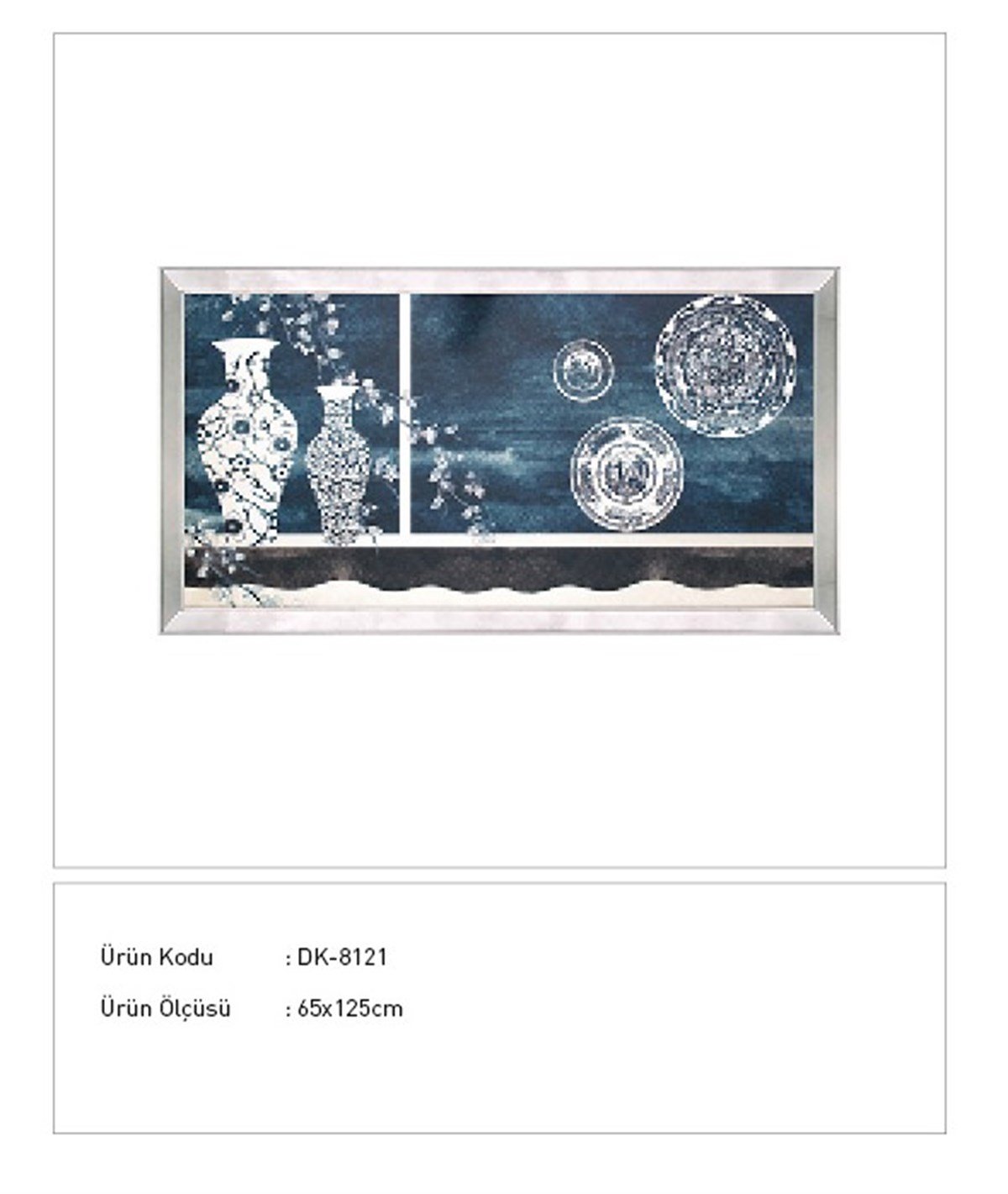 Horizon - Ayna Çerçeveli Tablo