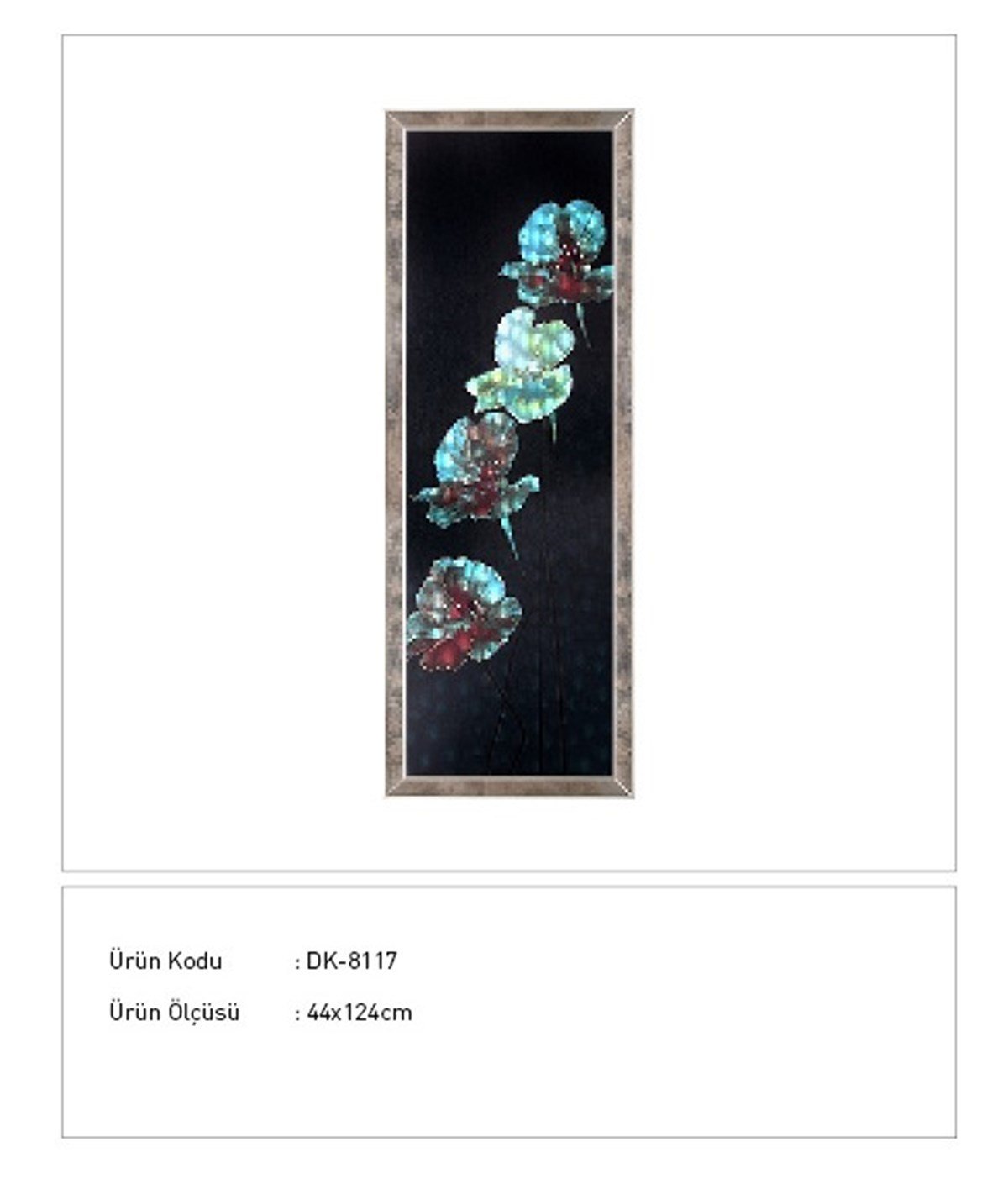 Işıltı - Cam Üzeri Taş İşleme Tablo