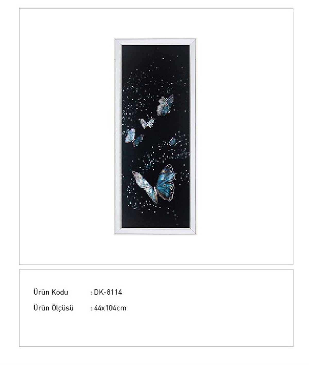 Işıltı - Cam Üzeri Taş İşleme Tablo