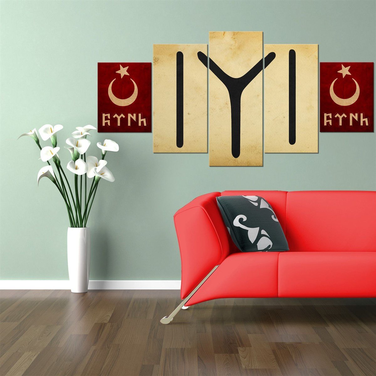 IYI Parçalı Kanvas Tablo