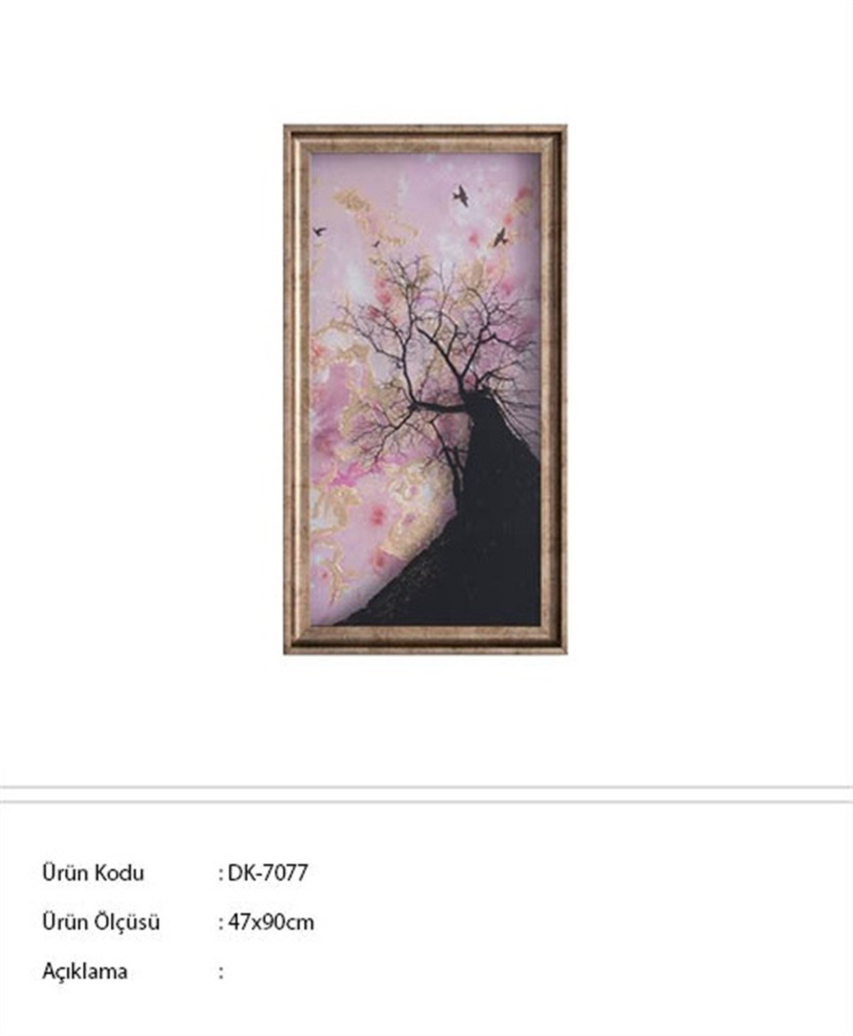 Kelebekler - Cam Üzeri İşleme Tablo