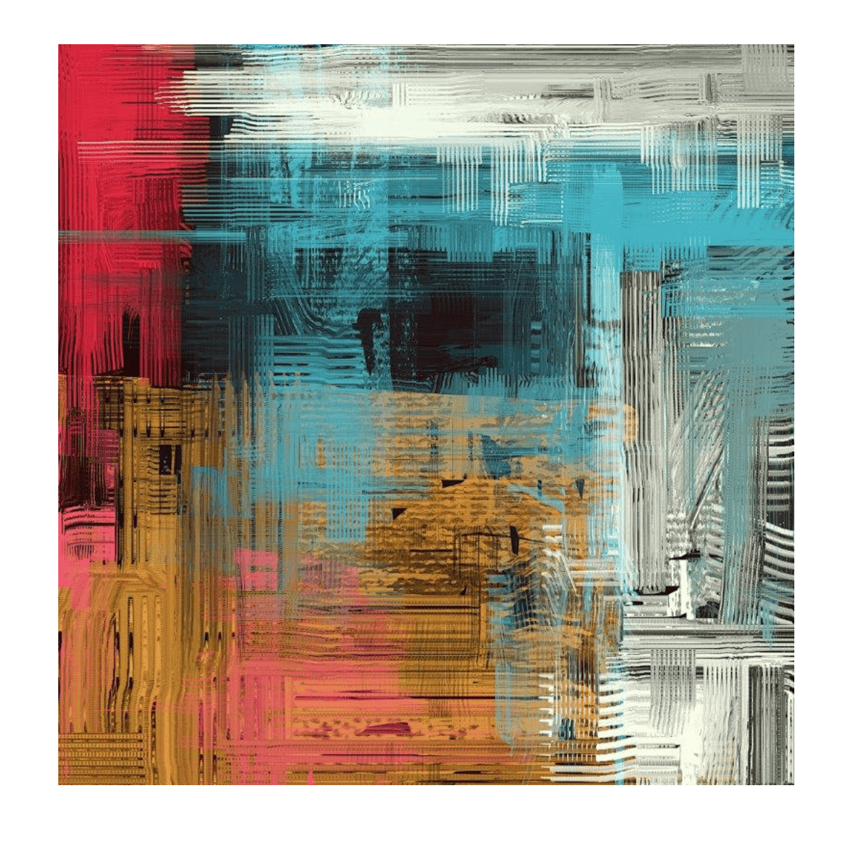 Marks Yağlı Boya Dokulu TabloYağlı Boya Dokulu Soyut TablolarTablolife