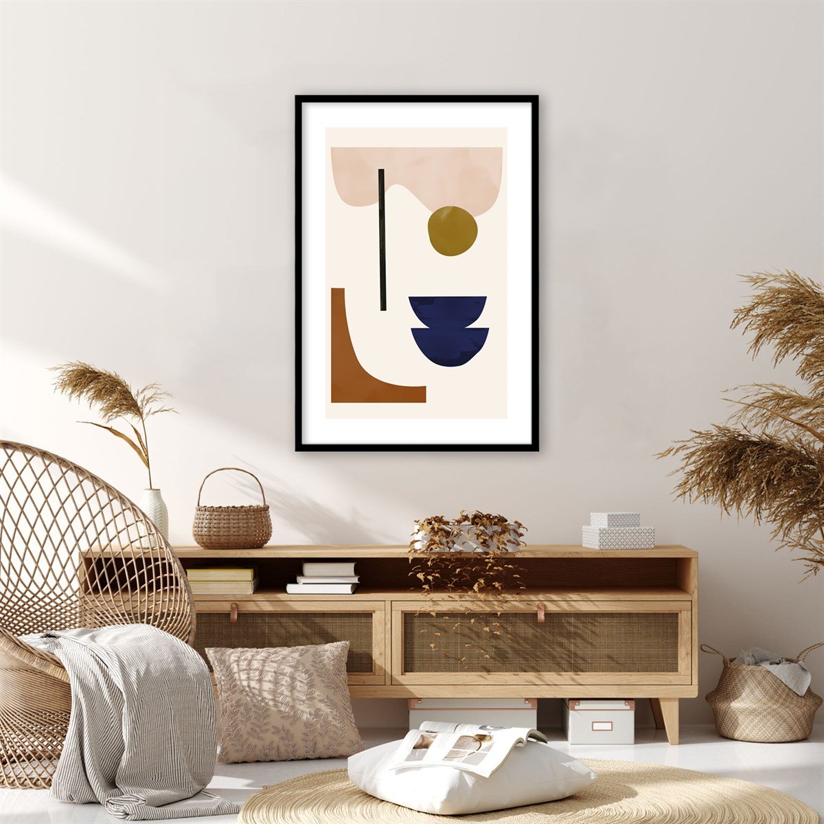 Modern Çerçeveli PosterPosterlerTablolife.com