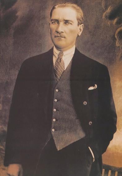 Mustafa Kemal Atatürk - Kanvas Tablo ATGE-178-FAtatürk TablolarıTablolife.com