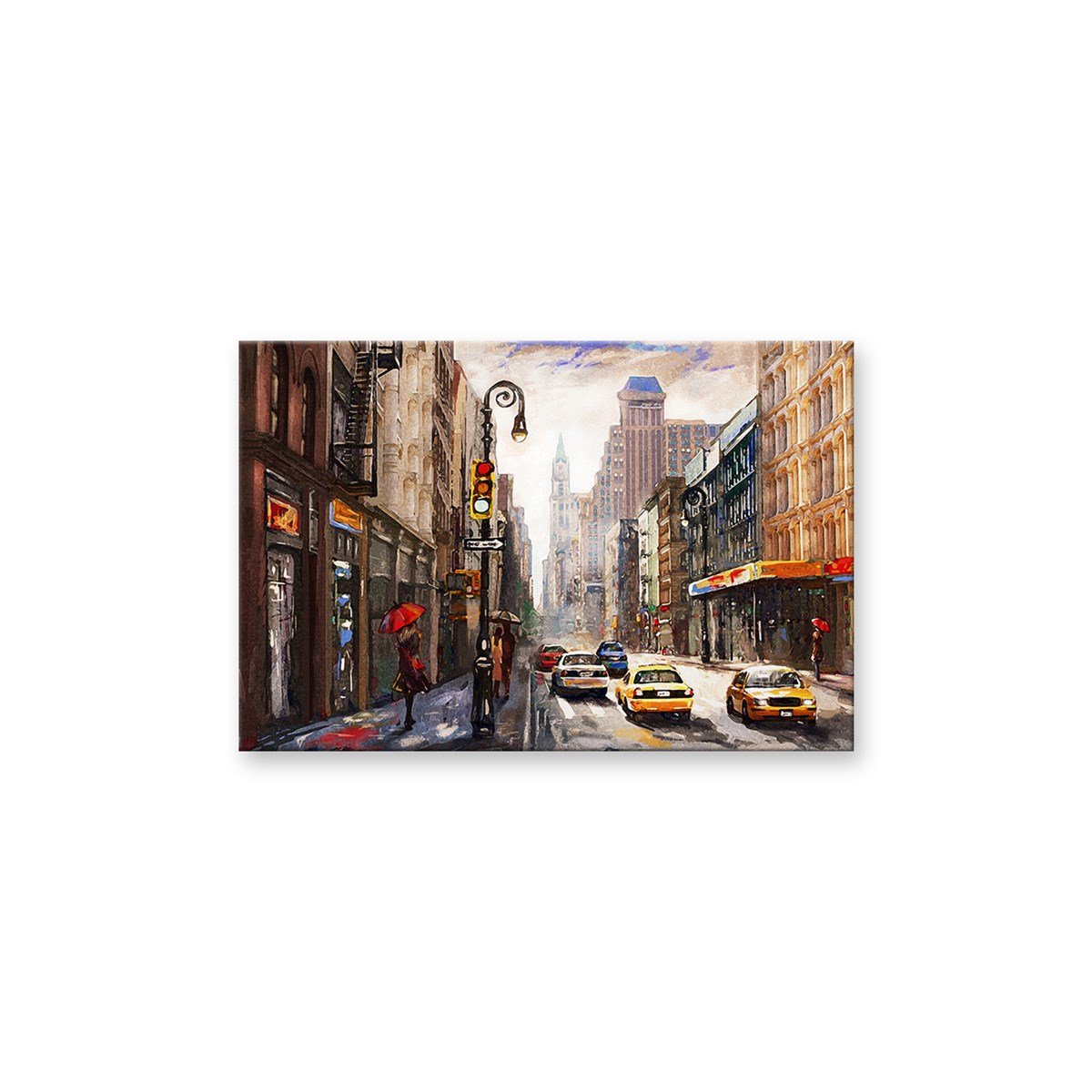 New York Cadde Kanvas TabloŞehir TablolarıTablolife.com